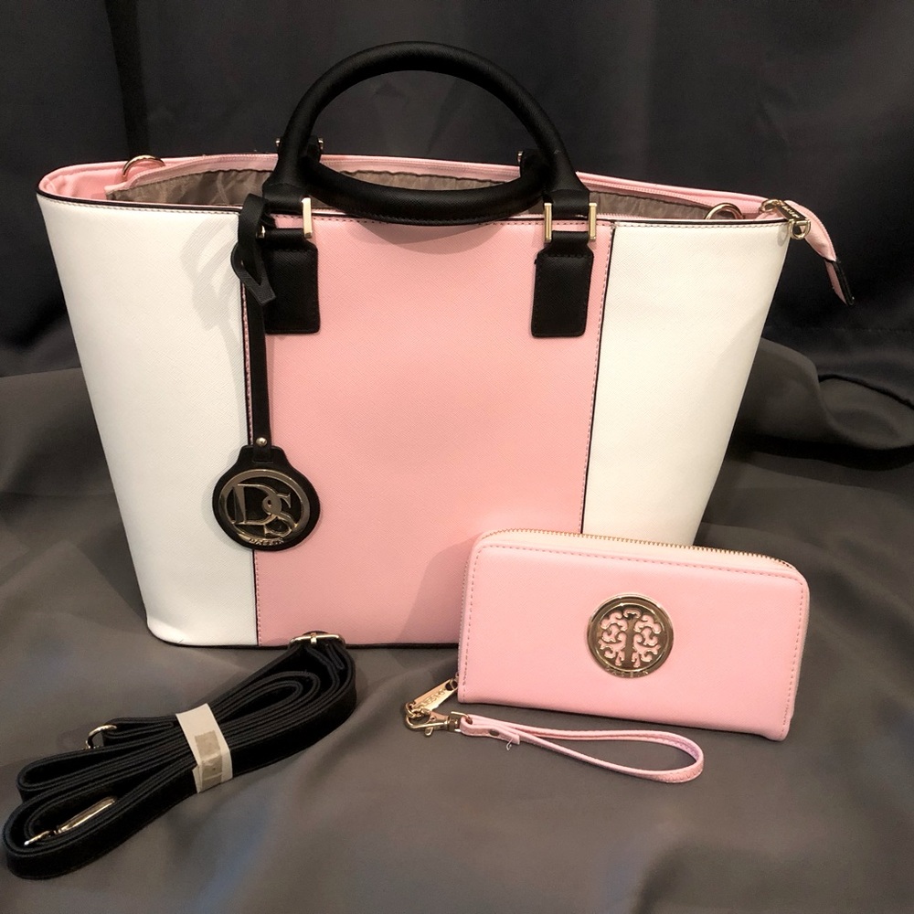 Large tote/handbag, matching wallet